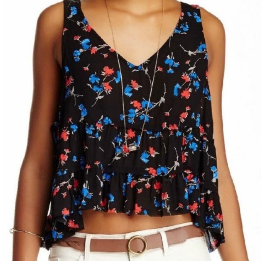 Free People intimately cropped tank